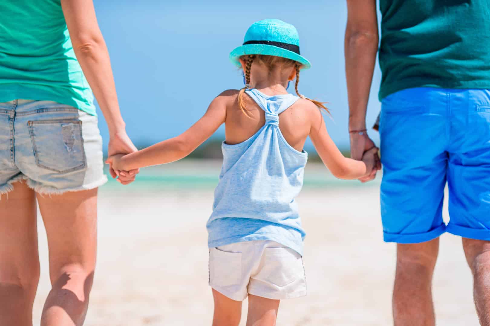 kids in beach