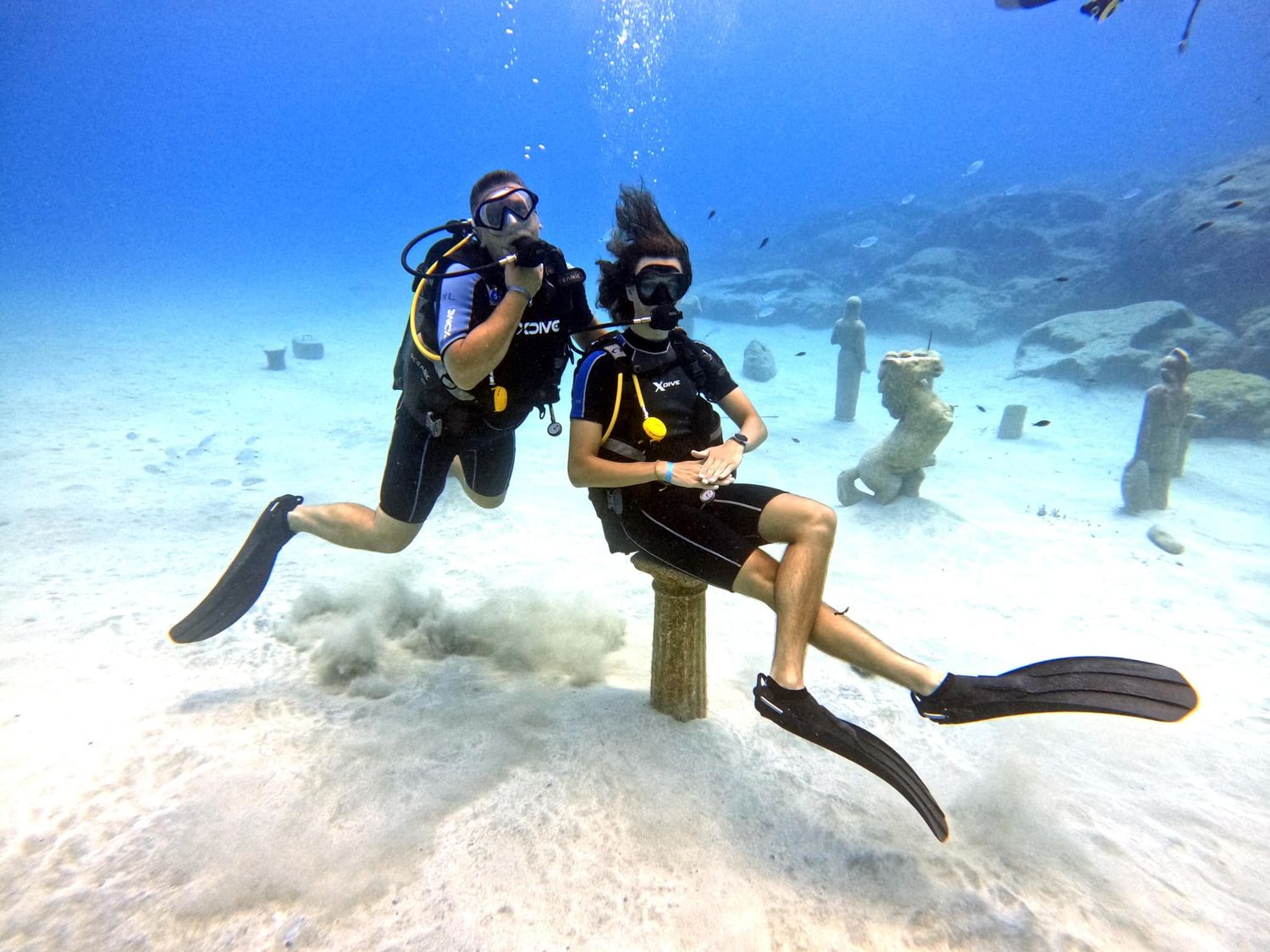 Underwater Proposal While Snorkeling or Diving