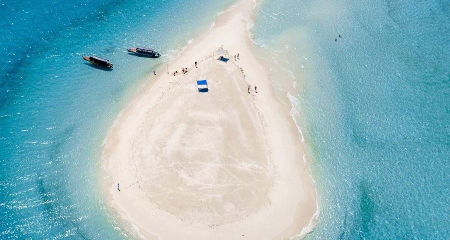 A Private Picnic on Nakupenda Sandbank